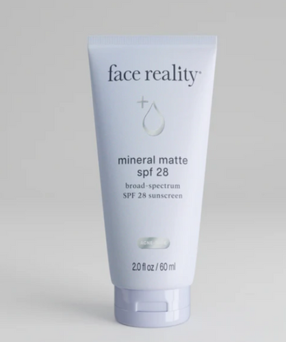 Face Reality  Mineral Matte SPF28