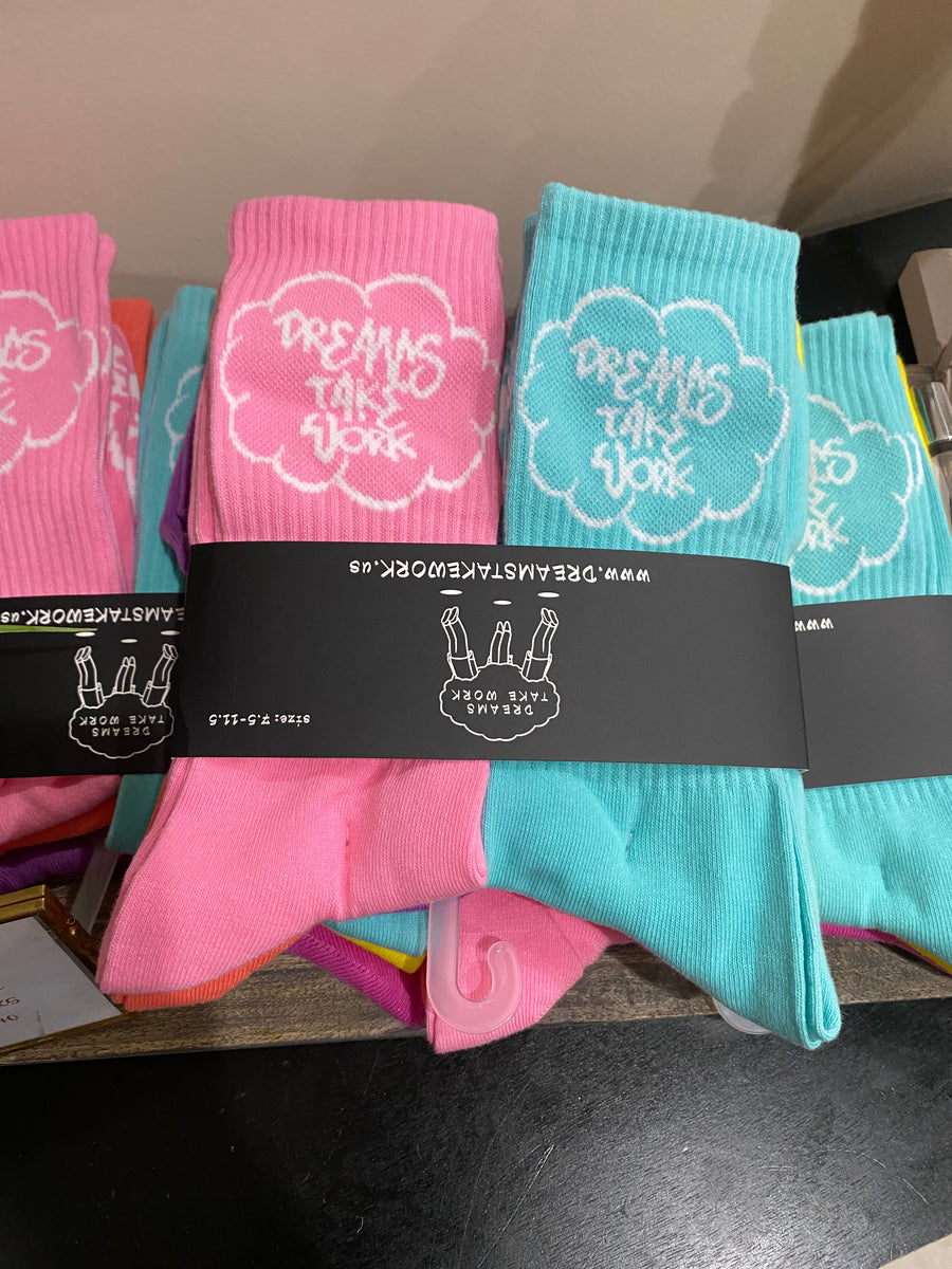 Dreams Take Work Socks Luxe Face and Body